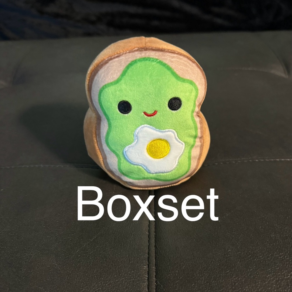 Squishmallows Sinclair 5” Avocado Toast Plush - Green and Brown